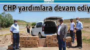 CHP YARDIMLARA DEVAM EDİYOR.