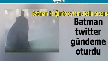 BATMAN TWİTTER G&Uuml;NDEME OTURDU