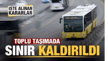 TOPLU TAŞIMADA YENİ KARAR