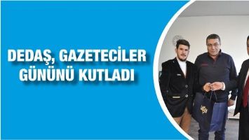DEDAŞ, GAZETECİLER G&Uuml;N&Uuml;N&Uuml; KUTLADI