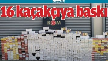 16 KA&Ccedil;AK&Ccedil;IYA BASKIN!