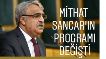 MİTHAT SANCAR'IN PROGRAMI DEĞİŞTİ (G&uuml;ncellendi)