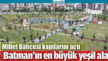 MİLLET BAH&Ccedil;ESİ KAPILARINI A&Ccedil;TI