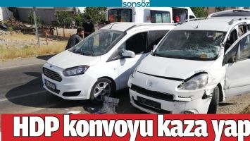 HDP KONVOYU KAZA YAPTI