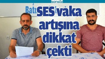 SES VAKA ARTIŞINA DİKKAT &Ccedil;EKTİ