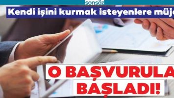 BAŞVURULAR BAŞLADI