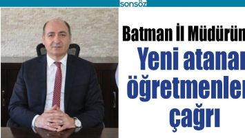 YENİ ATANAN &Ouml;ĞRETMENLERE &Ccedil;AĞRI