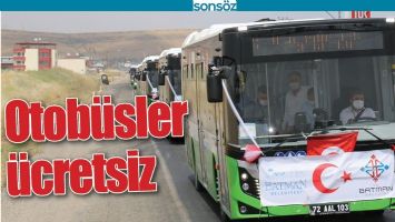 OTOB&Uuml;SLER &Uuml;CRETSİZ