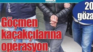 G&Ouml;&Ccedil;MEN KA&Ccedil;AK&Ccedil;ILARINA OPERASYON