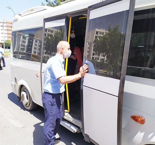 MİNİB&Uuml;SLER DENETLENDİ
