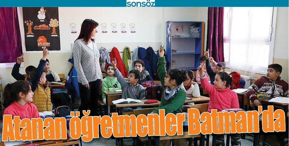 ATANAN &Ouml;ĞRETMENLER BATMAN&rsquo;DA