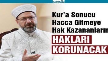 HAK KAZANANLARIN KURA HAKLARI KORUNACAK