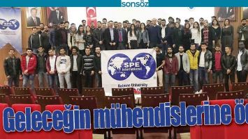 GELECEĞİN M&Uuml;HENDİSLERİNE &Ouml;D&Uuml;L