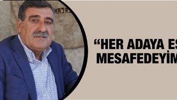 NASIROĞLU &ldquo;HER ADAYA EŞİT MESAFEDEYİM&rdquo;