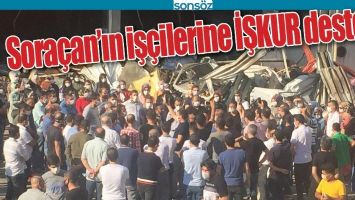 SORA&Ccedil;AN&rsquo;IN İŞ&Ccedil;İLERİNE İŞKUR DESTEĞİ