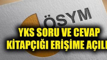 YKS soruları ve cevapları a&ccedil;ıklandı!