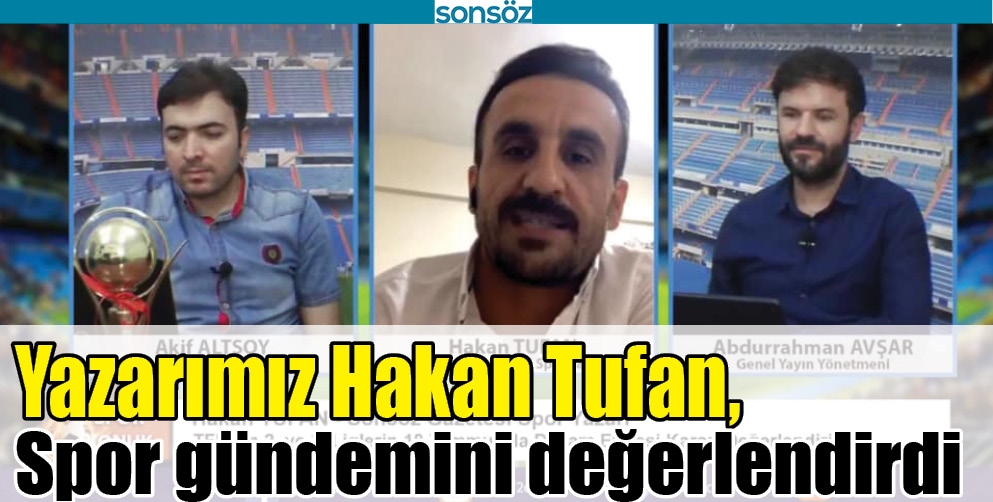 SPOR G&Uuml;NDEMİNİ DEĞERLENDİRDİ