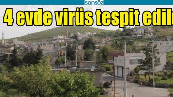 BATMAN'DA 4 EVDE VİR&Uuml;S TESPİT EDİLDİ!