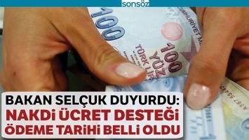 NAKDİ &Uuml;CRET DESTEĞİ &Ouml;DEME TARİHİ BELLİ OLDU