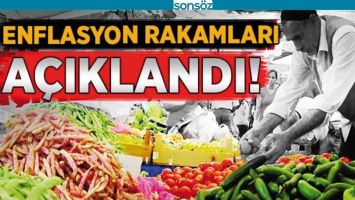 ENFLASYON RAKAMLARI A&Ccedil;IKLANDI
