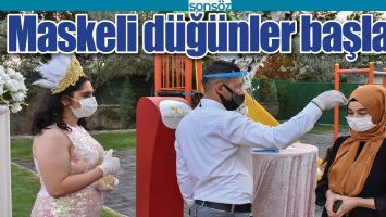 MASKELİ D&Uuml;Ğ&Uuml;NLER BAŞLADI