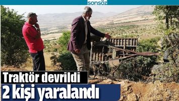 TRAKT&Ouml;R DEVRİLDİ