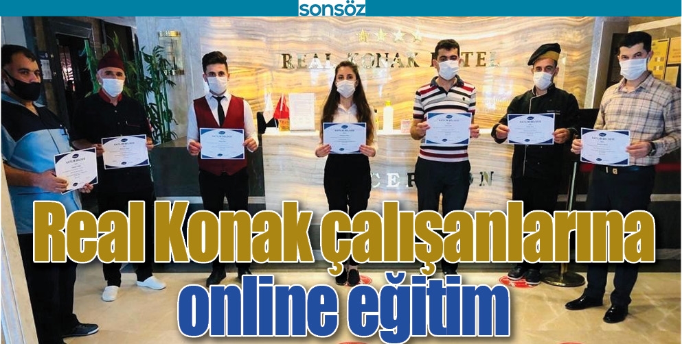 REAL KONAK &Ccedil;ALIŞANLARINA ONLİNE EĞİTİM