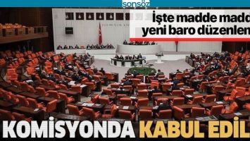 KANUN TEKLİFİ KABUL EDİLDİ