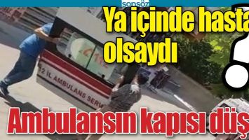 AMBULANSIN KAPISI D&Uuml;ŞT&Uuml;