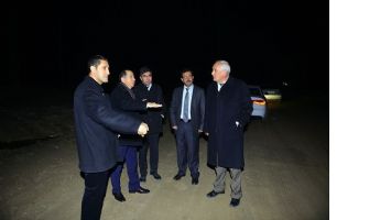 KAMP&Uuml;SE GİDEN YOL ONARILIYOR