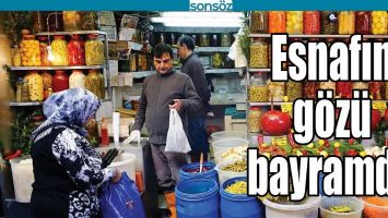 ESNAFIN G&Ouml;Z&Uuml; BAYRAMDA