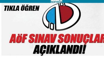 SINAV SONU&Ccedil;LARI A&Ccedil;IKLANDI