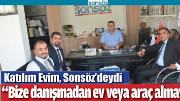 &ldquo;BİZE DANIŞMADAN EV VEYA ARA&Ccedil; ALMAYIN&rdquo;