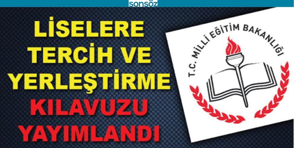 LGS TERCİH BAŞVURULARI BAŞLIYOR