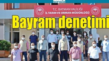 BAYRAM DENETİMİ