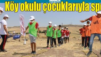 K&Ouml;Y OKULU &Ccedil;OCUKLARIYLA SPOR