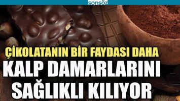 &Ccedil;İKOLATA KALP DAMARLARINI SAĞLIKLI KILIYOR