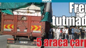 FRENİ TUTMADI!