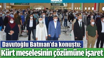 K&Uuml;RT MESELESİNİN &Ccedil;&Ouml;Z&Uuml;M&Uuml;NE İŞARET ETTİ