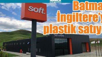 BATMAN, İNGİLTERE&rsquo;YE PLASTİK SATIYOR