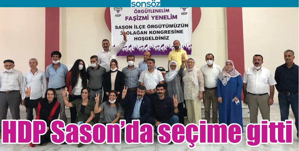 HDP SASON&rsquo;DA SE&Ccedil;İME GİTTİ