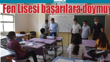 FEN LİSESİ BAŞARILARA DOYMUYOR