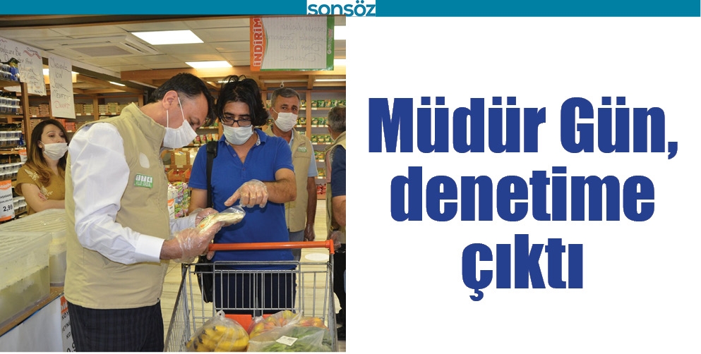 M&Uuml;D&Uuml;R G&Uuml;N, DENETİME &Ccedil;IKTI