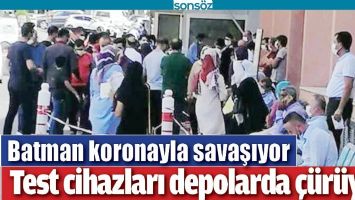 BATMAN KORONAYLA SAVAŞIYOR