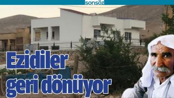 EZİDİLER GERİ D&Ouml;N&Uuml;YOR