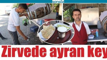 ZİRVEDE AYRAN KEYFİ