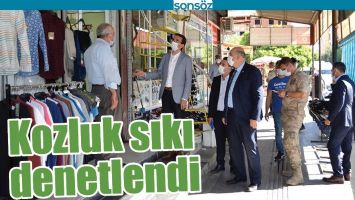 KOZLUK SIKI DENETLENDİ