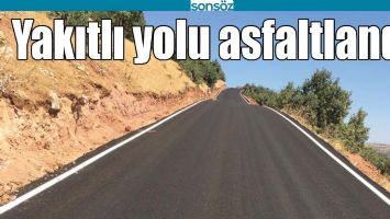 YAKITLI YOLU ASFALTLANDI