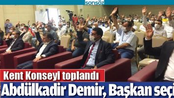 BATMAN KENT KONSEYİ TOPLANDI
