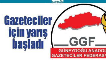 GAZETECİLER İ&Ccedil;İN YARIŞ BAŞLADI